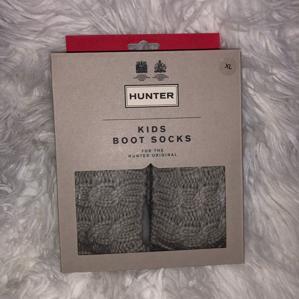 Hunter kids boot socks